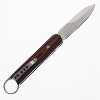 CH Folding Knife Red Micarta Handle VG-10 Plain Edge 3012-G10-RD