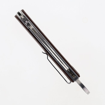 CH Folding Knife Red Micarta Handle VG-10 Plain Edge 3012-G10-RD