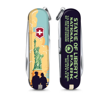 Victorinox Classic SD US National Park Multi-Tool Pocket Knife Statue Of Liberty 55489