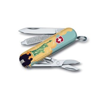Victorinox Classic SD US National Park Multi-Tool Pocket Knife Statue Of Liberty 55489