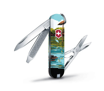Victorinox Classic SD US National Park Multi-Tool Pocket Knife Everglades 55492
