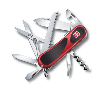 Victorinox Evolution Evolution S17 Grip Multi-Tool Pocket Knife Red/Black Handle 2.3913.SC Victorinox Evolution Evolution S17 Grip Multi-Tool Pocket Knife Red/Black Handle 2.3913.SC