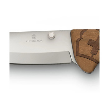 Victorinox Evoke Folding Knife Walnut Wood Handle 0.9415.D630
