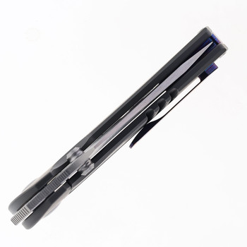 Maxace Knives Manticore OM35 Pocket Knife Titanium w/ Holes Handle Magnacut Steel Blade M18B Maxace Knives Manticore OM35 Pocket Knife Titanium w/ Holes Handle Magnacut Steel Blade M18B