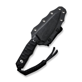 Civivi Propugnator Fixed Blade Knife Black G10 Handle D2 Reverse Tanto Plain Edge Stonewash Finish C23002-1 Civivi Propugnator Fixed Blade Knife Black G10 Handle D2 Reverse Tanto Plain Edge Stonewash Finish C23002-1