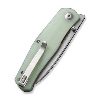 Civivi Sokoke Folding Knife Natural G10 Handle 14C28N Drop Point Plain Edge Silver Bead Blast Finish C22007-5 Civivi Sokoke Folding Knife Natural G10 Handle 14C28N Drop Point Plain Edge Silver Bead Blast Finish C22007-5