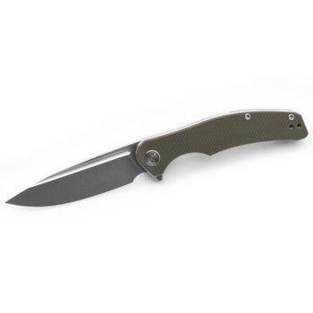 Miguron Small Velona Folding Knife Green G10 Handle 14C28N Drop Point Plain Edge Satin Finish 8003GNS Miguron Small Velona Folding Knife Green G10 Handle 14C28N Drop Point Plain Edge Satin Finish 8003GNS