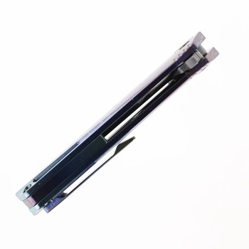 Two Sun Folding Knife Color Titanium Handle M390 Plain Edge TS298-M390-Color