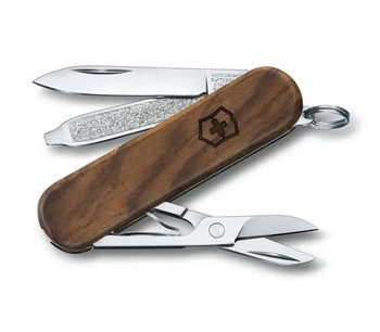 Victorinox Classic SD Multi-Tool Walnut Wood Handle 0.6221.63