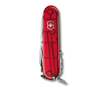 Victorinox Cybertool L Multi-Tool Red Transparent Handle 1.7775.T