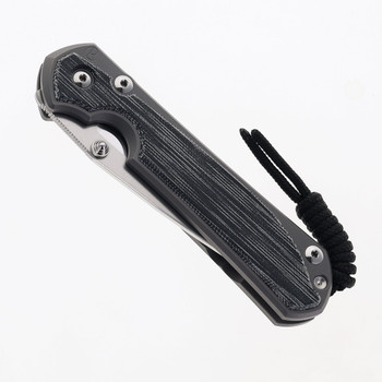 Chris Reeve Large Sebenza Black Canvas Micarta Inlay Pocket Knife Glass Blasted Titanium Handle POLISHED Magnacut Blade L31-1238 Chris Reeve Large Sebenza Black Canvas Micarta Inlay Pocket Knife Glass Blasted Titanium Handle POLISHED Magnacut Blade L31-1238