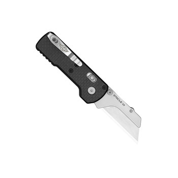 Olight Otacle U1 Folding Knife Black G10/Carbon Fiber Handle SK5 Plain Edge
