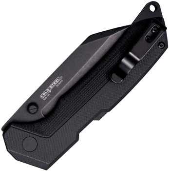 Cold Steel Karve Atlas Lock Folding Knife Black G10 Handle AUS-10A Plain Black Blade CSFL38VK