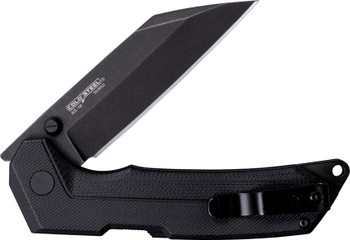 Cold Steel Karve Atlas Lock Folding Knife Black G10 Handle AUS-10A Plain Black Blade CSFL38VK
