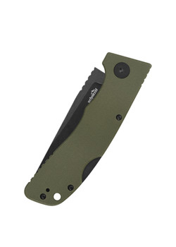 Schnitzel KVAR Outdoor Folder Pocket Knife Blackwashed 14c28n Steel Green G10 Handle SNL-04GBW Schnitzel KVAR Outdoor Folder Pocket Knife Blackwashed 14c28n Steel Green G10 Handle SNL-04GBW