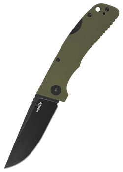 Schnitzel KVAR Outdoor Folder Pocket Knife Blackwashed 14c28n Steel Green G10 Handle SNL-04GBW Schnitzel KVAR Outdoor Folder Pocket Knife Blackwashed 14c28n Steel Green G10 Handle SNL-04GBW
