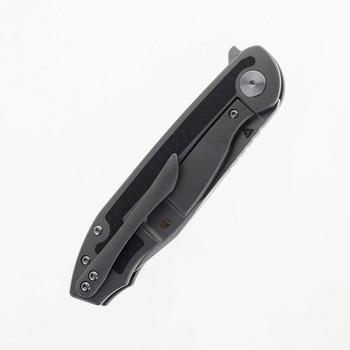 Tuya Scaphoid Folding Knife Titanium/Carbon Fiber Handle Knife S90V Tanto Plain Edge T1730-A