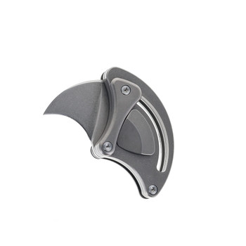 Two Sun Mini Micro Folding Knife Titanium Handle M390 Plain Edge TS151-M390