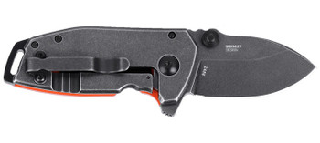 CRKT Squid Compact Folding Knife Orange G10 Handle D2 Plain Edge 2486