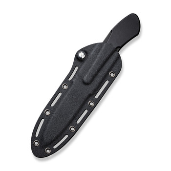 Civivi Varius Fixed Blade Knife Black G10 Handle D2 Drop Point Plain Edge Black Stonewash Finish C22009D-1 Civivi Varius Fixed Blade Knife Black G10 Handle D2 Drop Point Plain Edge Black Stonewash Finish C22009D-1