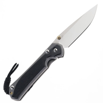 LEFT HAND Chris Reeve Large Sebenza 31 Folding Knife Bog Oak Inlay Handle Polished MagnaCut Drop Point Plain Edge L31-1137 LEFT HAND Chris Reeve Large Sebenza 31 Folding Knife Bog Oak Inlay Handle Polished MagnaCut Drop Point Plain Edge L31-1137