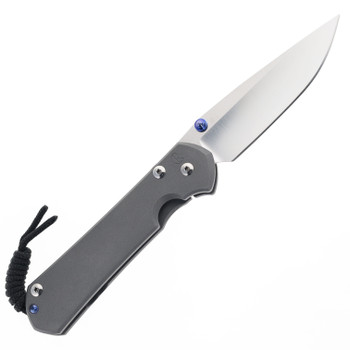 LEFT HAND Chris Reeve Large Sebenza Pocket Knife Titanium Handle POLISHED Magnacut Blade L31-1015