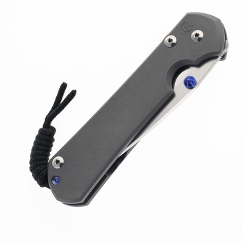 LEFT HAND Chris Reeve Large Sebenza Pocket Knife Titanium Handle POLISHED Magnacut Blade L31-1015