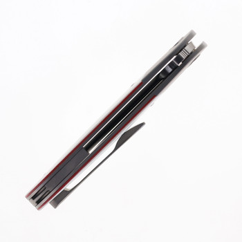 Tuya Caladan V2 Folding Knife White G10 Handle S90V Plain Edge Satin Finish T1720-L