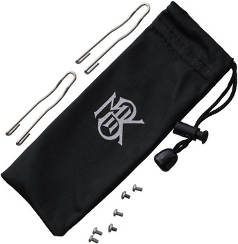 Monterey Bay Knives Old Guard Folding Knife Black G10 Handle 14C28N Plain Edge Satin Finish MBKOGBK