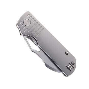 Divo Knives Premium Pony Stout Folding Knife Beadblasted Stonewashed Titanium Handle Stonewashed S90V Steel Divo Knives Premium Pony Stout Folding Knife Beadblasted Stonewashed Titanium Handle Stonewashed S90V Steel