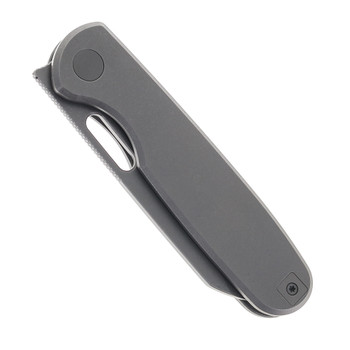 Bridgeport BGPT 1827 FL Folding Knife 20CV Plain Edge Stonewash Finish