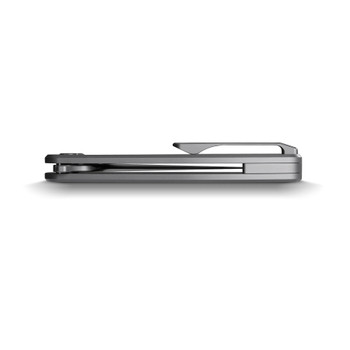 Vosteed Mini Labrador Folding Knife Gray Titanium Handle 14C28N Drop Point Plain Edge Satin Finish A3001 Vosteed Mini Labrador Folding Knife Gray Titanium Handle 14C28N Drop Point Plain Edge Satin Finish A3001