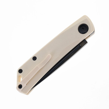 Real Steel Luna Lux Slip Joint Pocket Knife Ivory G10 Handle 7001Z2 Real Steel Luna Lux Slip Joint Pocket Knife Ivory G10 Handle 7001Z2