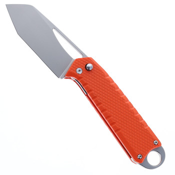 Ketuo Ventr Button Lock/Liner Lock Pocket Knife Orange G10 Handle 14c28n Steel