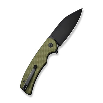 Sencut Omniform Folding Knife OD Green G10 Handle 9Cr18MoV Drop Point Plain Black Blade Sencut Omniform Folding Knife OD Green G10 Handle 9Cr18MoV Drop Point Plain Black Blade