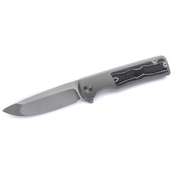 Miguron Ameight  Kermu Folding Knife Titanium/Carbon Fiber Handle M390 Plain Edge AM8-008SR Miguron Ameight  Kermu Folding Knife Titanium/Carbon Fiber Handle M390 Plain Edge AM8-008SR