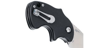 CRKT Orca Assisted Folding Knife Black GRN Handle D2 Plain Edge Satin 7930