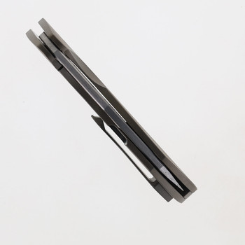 Tuya Voodoo Folding Knife Orange Peel Bronze Handle S90V T1741