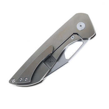 Tuya Voodoo Folding Knife Orange Peel Bronze Handle S90V T1741