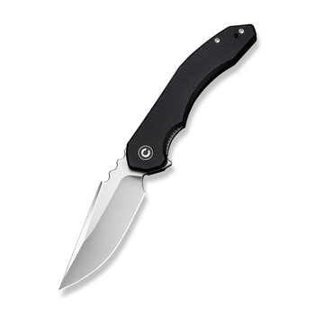 Civivi Bluetick Folding Knife Black G10 Handle 14C28N Drop Point Plain Edge Satin Finish C23050-1 Civivi Bluetick Folding Knife Black G10 Handle 14C28N Drop Point Plain Edge Satin Finish C23050-1