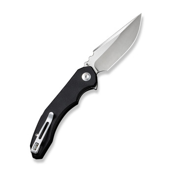 Civivi Bluetick Folding Knife Black G10 Handle 14C28N Drop Point Plain Edge Satin Finish C23050-1 Civivi Bluetick Folding Knife Black G10 Handle 14C28N Drop Point Plain Edge Satin Finish C23050-1