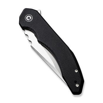 Civivi Bluetick Folding Knife Black G10 Handle 14C28N Drop Point Plain Edge Satin Finish C23050-1 Civivi Bluetick Folding Knife Black G10 Handle 14C28N Drop Point Plain Edge Satin Finish C23050-1