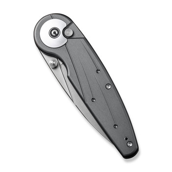 Civivi Starflare Folding Knife Gray Aluminum Handle Nitro-V Plain Edge Satin Finish C23052-2