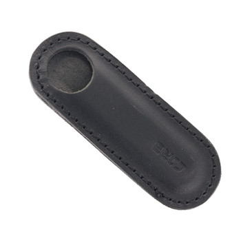 CJRB Chip Fixed Blade Knife White G10 Handle AR-RPM9 Plain Black Blade J1939-BWH