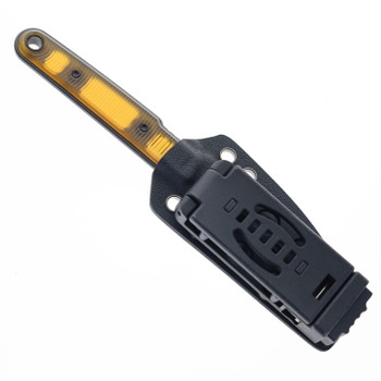 Kubey JL Kwaiken Fixed Blade Knife Ultem/Black G10 Handle 14C28N Plain Edge Blackwash Finish KU355D Kubey JL Kwaiken Fixed Blade Knife Ultem/Black G10 Handle 14C28N Plain Edge Blackwash Finish KU355D