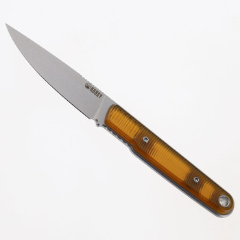 Kubey JL Fixed Blade Knife Ultem Handle 14C28N Drop Point Plain Edge Beadblast Finish KU356C Kubey JL Fixed Blade Knife Ultem Handle 14C28N Drop Point Plain Edge Beadblast Finish KU356C