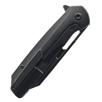 Kansept Shard Folding Knife Blackwash Titanium/Copper Carbon Fiber Handle S35VN Plain Edge Blackwash Finish K1006C1