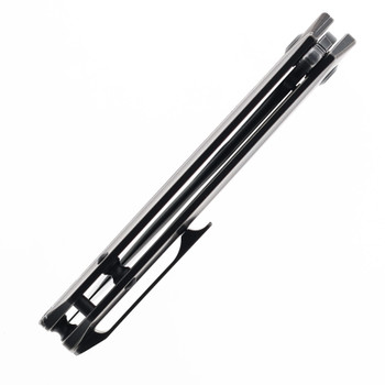 Kansept Shard Folding Knife Blackwash Titanium/Copper Carbon Fiber Handle S35VN Plain Edge Blackwash Finish K1006C1