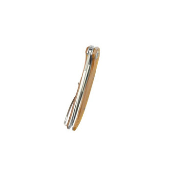 Kubey Nautilus Folding Knife Ultem Handle 14C28N Plain Edge Silver Sandblast Finish KU372C Kubey Nautilus Folding Knife Ultem Handle 14C28N Plain Edge Silver Sandblast Finish KU372C