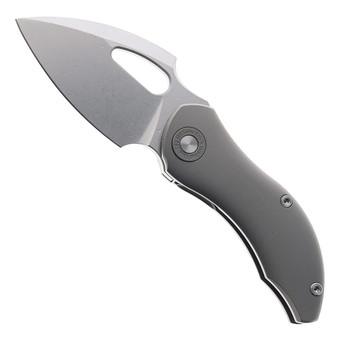 TwoSun Folding Knife Titanium Handle 14C28N Plain Edge TS230